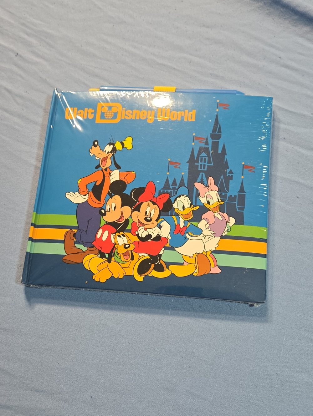 Disney World autograph photo book featuring Mickey Mouse and Friends.